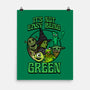 Go Team Green-None-Matte-Poster-SCelano Design