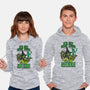 Go Team Green-Unisex-Pullover-Sweatshirt-SCelano Design
