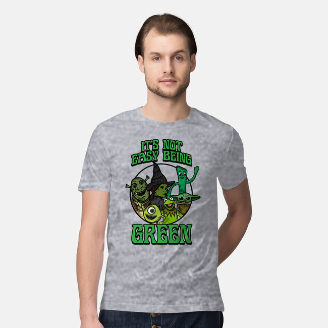 Go Team Green-Mens-Premium-Tee-SCelano Design