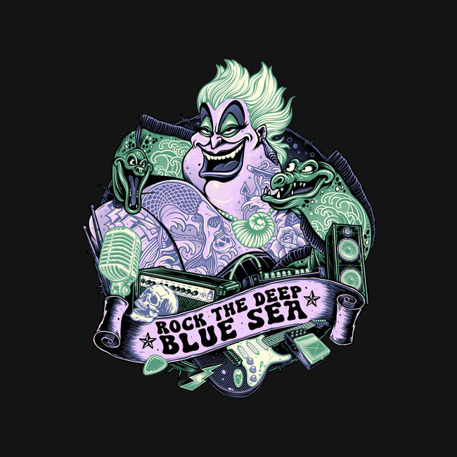 Rock The Deep Blue Sea-Baby-Basic-Tee-glitchygorilla