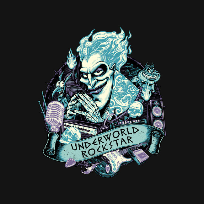 Underworld Rockstar-Unisex-Basic-Tee-glitchygorilla