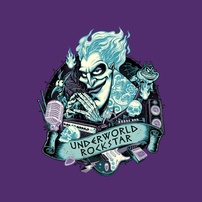 Underworld Rockstar-None-Fleece-Blanket-glitchygorilla