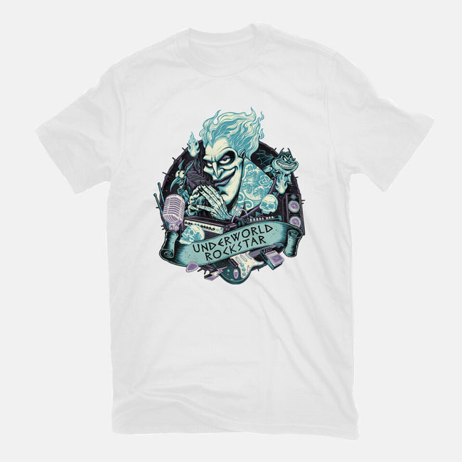 Underworld Rockstar-Unisex-Basic-Tee-glitchygorilla