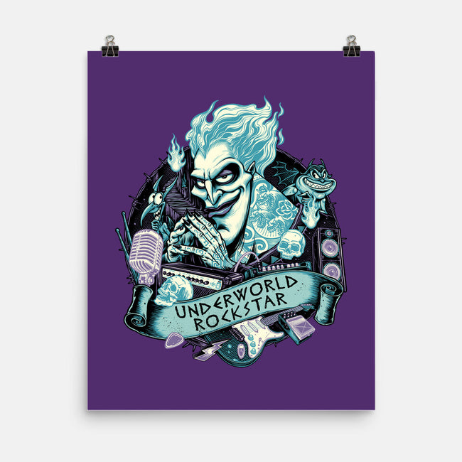 Underworld Rockstar-None-Matte-Poster-glitchygorilla