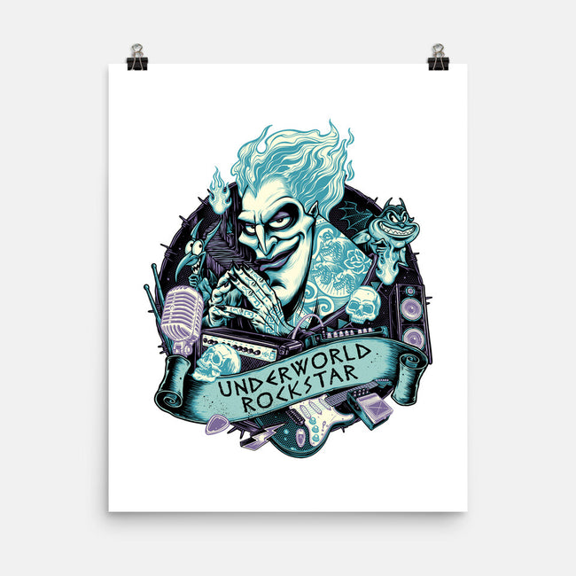 Underworld Rockstar-None-Matte-Poster-glitchygorilla