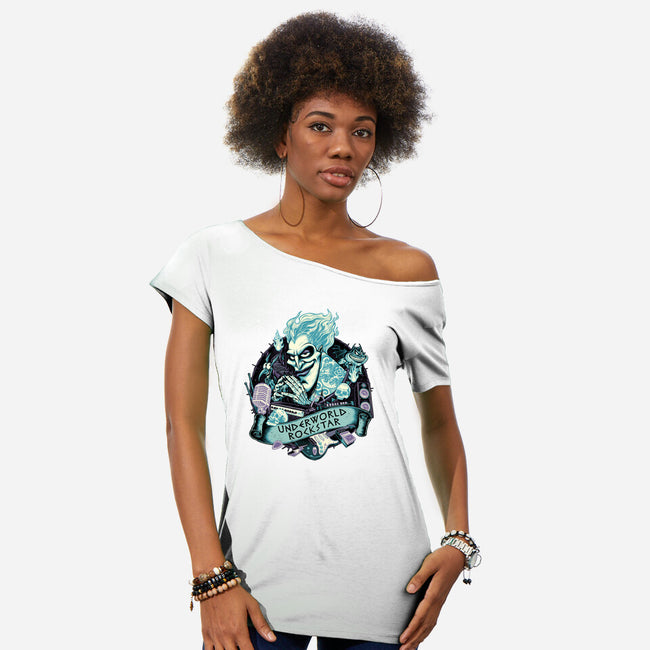 Underworld Rockstar-Womens-Off Shoulder-Tee-glitchygorilla