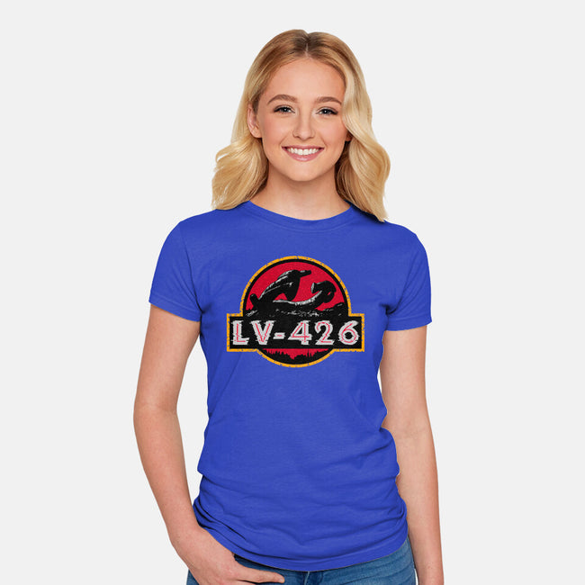 Xeno Park-Womens-Fitted-Tee-Tronyx79
