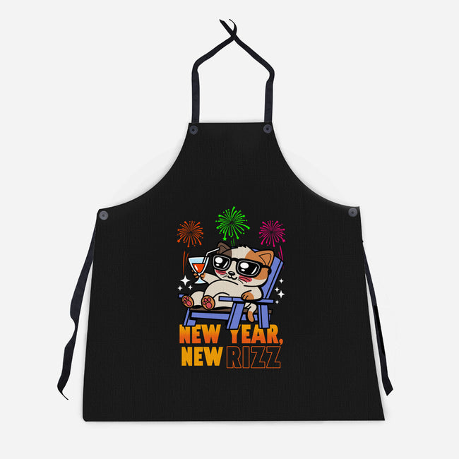 New Year New Rizz-Unisex-Kitchen-Apron-Boggs Nicolas