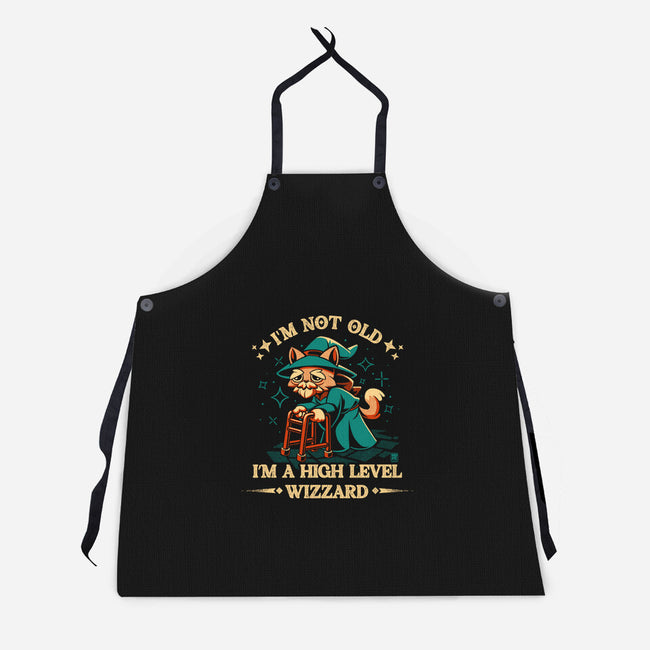 High Level Wizard-Unisex-Kitchen-Apron-worlddominationforcats