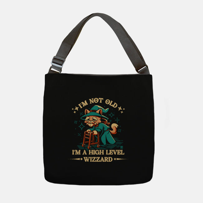 High Level Wizard-None-Adjustable Tote-Bag-worlddominationforcats