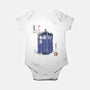 Police Box Sumi-E-Baby-Basic-Onesie-Astrobot Invention