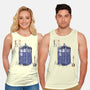 Police Box Sumi-E-Unisex-Basic-Tank-Astrobot Invention