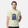 Police Box Sumi-E-Mens-Premium-Tee-Astrobot Invention