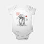 Armored Walker Sumi-E-Baby-Basic-Onesie-Astrobot Invention