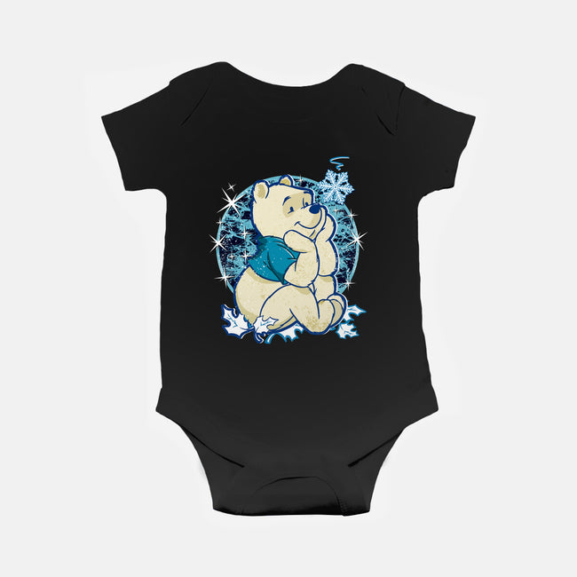 A Bear Winter Day-Baby-Basic-Onesie-palmstreet