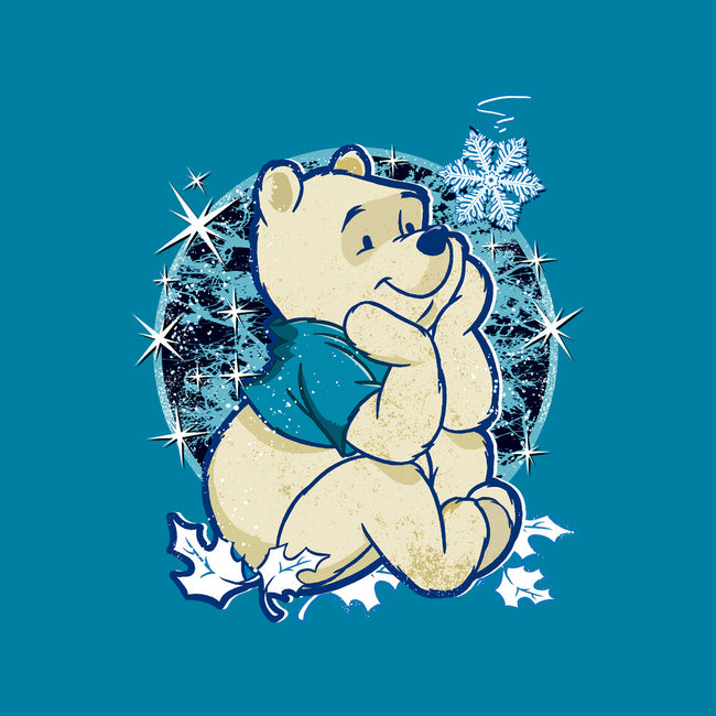 A Bear Winter Day-Womens-Fitted-Tee-palmstreet