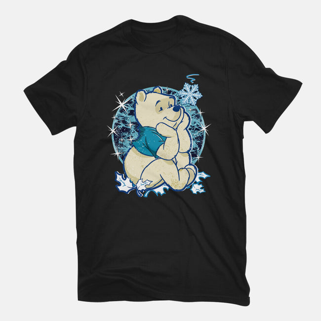 A Bear Winter Day-Mens-Basic-Tee-palmstreet