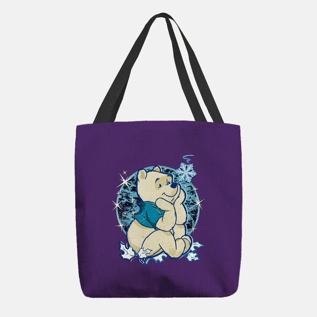 A Bear Winter Day-None-Basic Tote-Bag-palmstreet