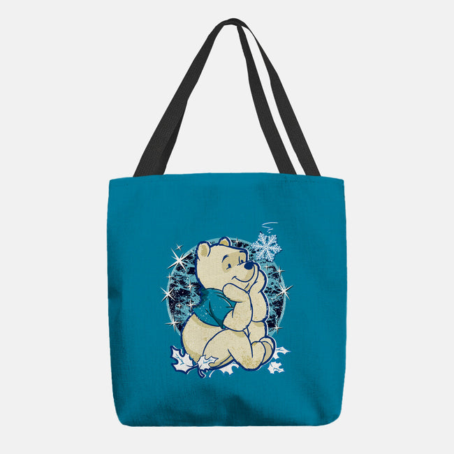 A Bear Winter Day-None-Basic Tote-Bag-palmstreet