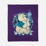 A Bear Winter Day-None-Fleece-Blanket-palmstreet