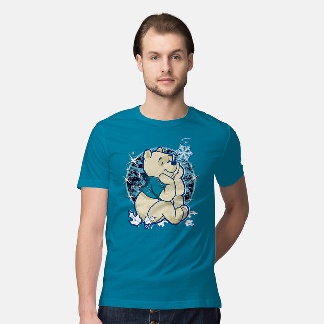 A Bear Winter Day-Mens-Premium-Tee-palmstreet