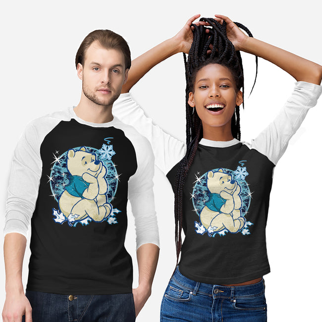 A Bear Winter Day-Unisex-Baseball-Tee-palmstreet