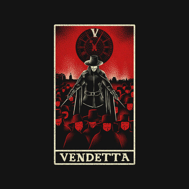 Vendetta Tarot Card-Womens-Fitted-Tee-naomori