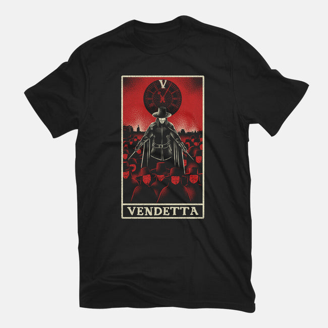 Vendetta Tarot Card-Mens-Basic-Tee-naomori