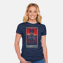 Vendetta Tarot Card-Womens-Fitted-Tee-naomori