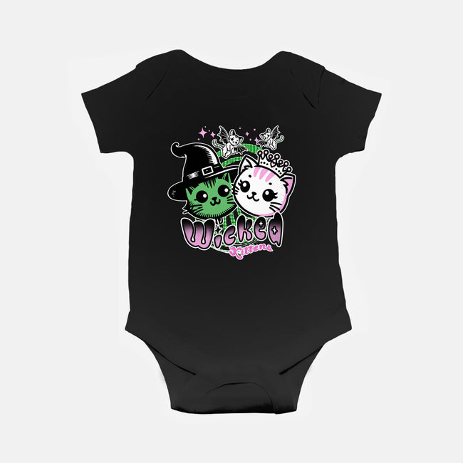 Wicked Kittens-Baby-Basic-Onesie-palmstreet