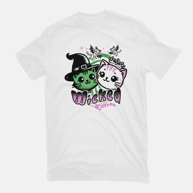 Wicked Kittens-Womens-Fitted-Tee-palmstreet