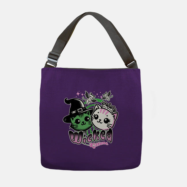 Wicked Kittens-None-Adjustable Tote-Bag-palmstreet