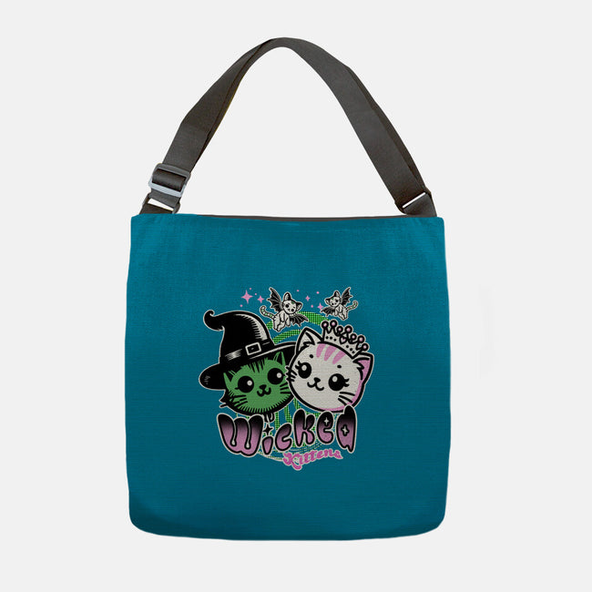 Wicked Kittens-None-Adjustable Tote-Bag-palmstreet