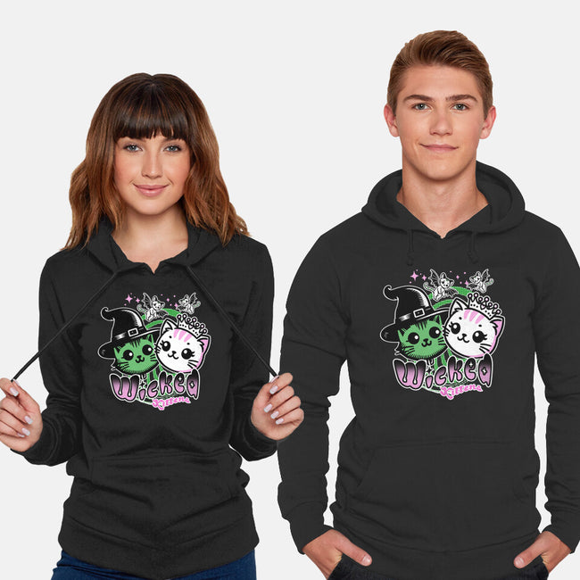 Wicked Kittens-Unisex-Pullover-Sweatshirt-palmstreet
