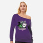 Wicked Kittens-Womens-Off Shoulder-Sweatshirt-palmstreet