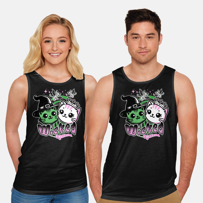 Wicked Kittens-Unisex-Basic-Tank-palmstreet