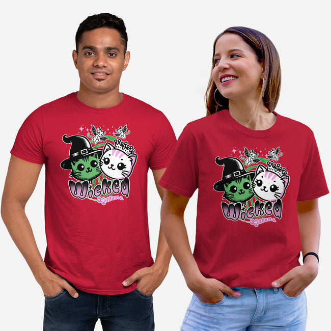 Wicked Kittens-Unisex-Basic-Tee-palmstreet