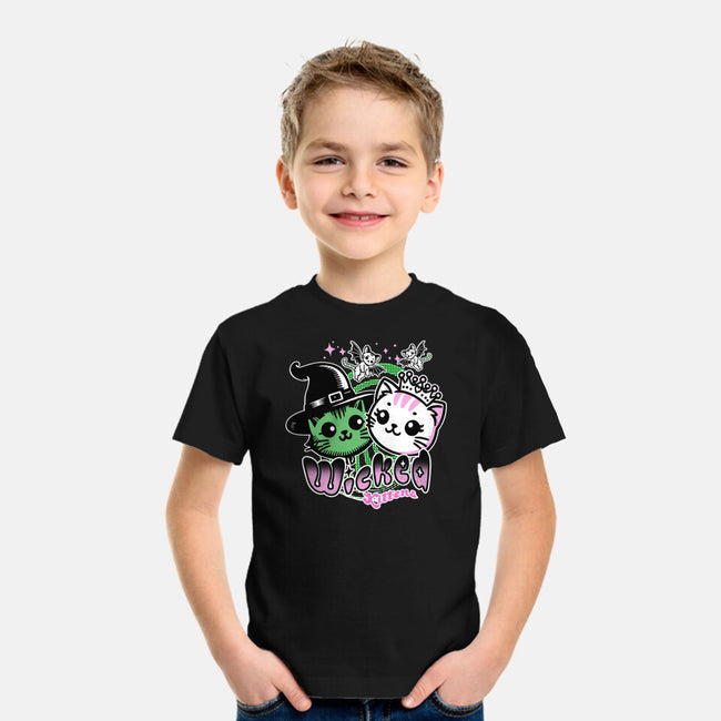 Wicked Kittens-Youth-Basic-Tee-palmstreet