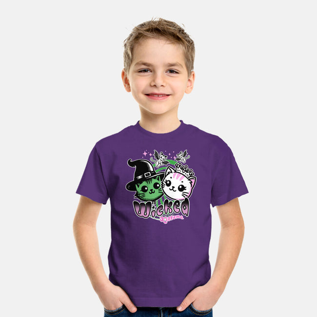 Wicked Kittens-Youth-Basic-Tee-palmstreet