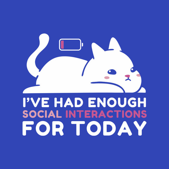 Enough Social Interactions-Youth-Crew Neck-Sweatshirt-brunopires