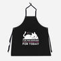 Enough Social Interactions-Unisex-Kitchen-Apron-brunopires