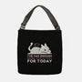 Enough Social Interactions-None-Adjustable Tote-Bag-brunopires