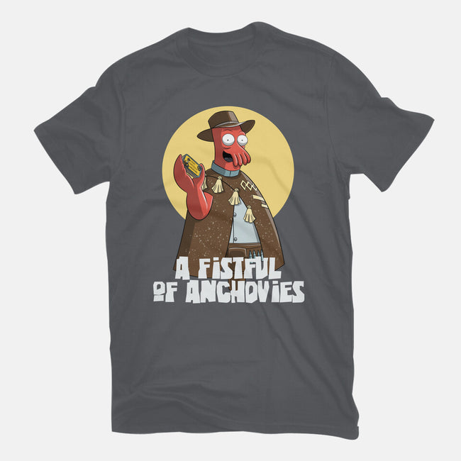 A Fistful Of Anchovies-Unisex-Basic-Tee-zascanauta