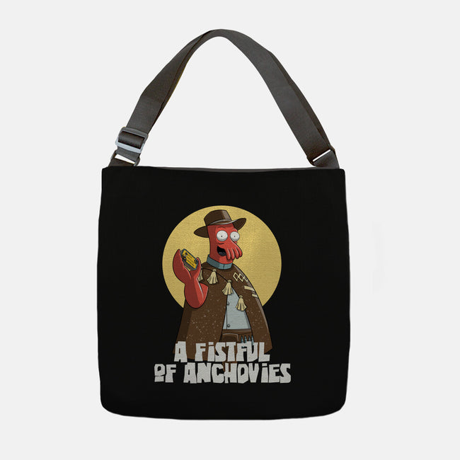 A Fistful Of Anchovies-None-Adjustable Tote-Bag-zascanauta