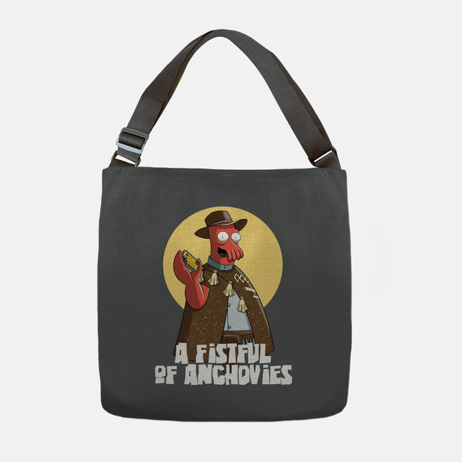 A Fistful Of Anchovies-None-Adjustable Tote-Bag-zascanauta