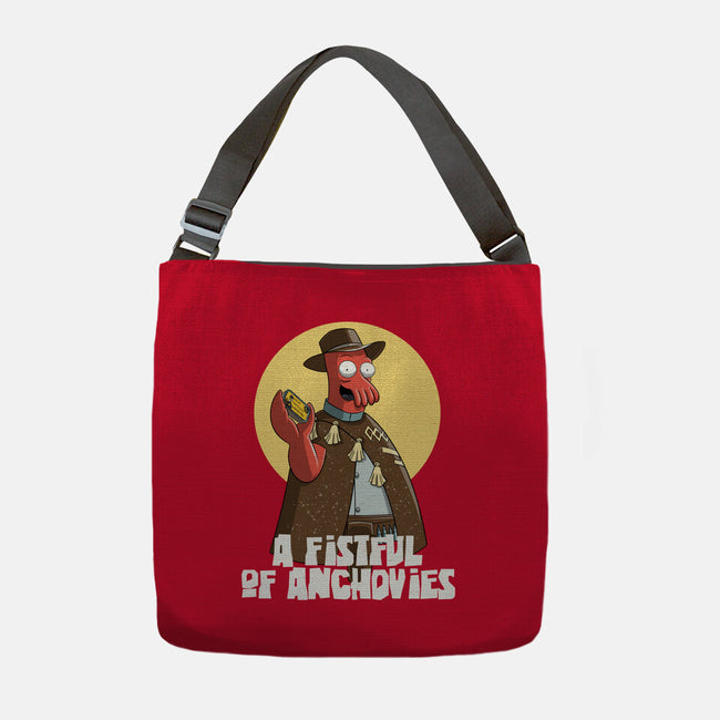 A Fistful Of Anchovies-None-Adjustable Tote-Bag-zascanauta