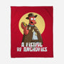 A Fistful Of Anchovies-None-Fleece-Blanket-zascanauta