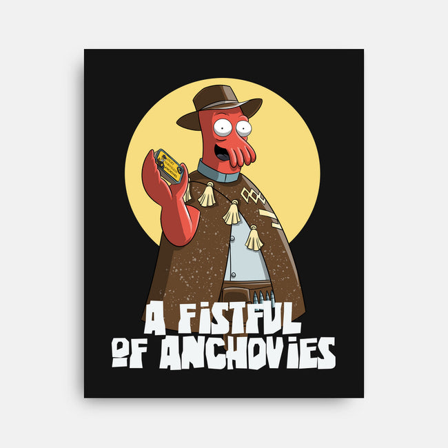 A Fistful Of Anchovies-None-Stretched-Canvas-zascanauta