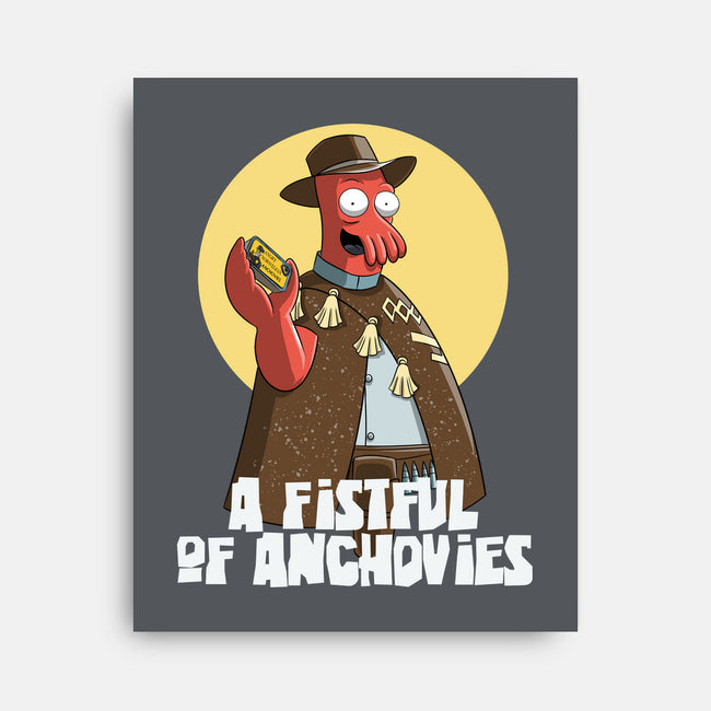 A Fistful Of Anchovies-None-Stretched-Canvas-zascanauta