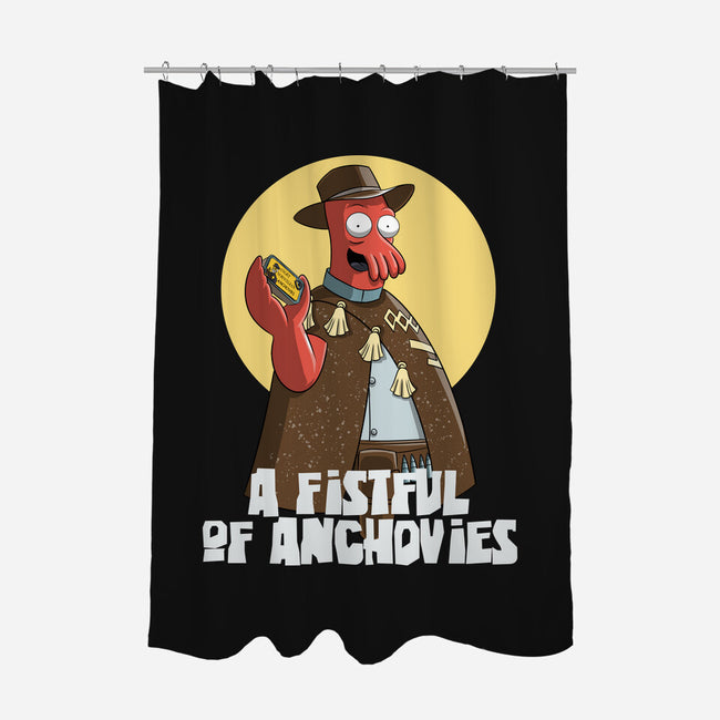 A Fistful Of Anchovies-None-Polyester-Shower Curtain-zascanauta